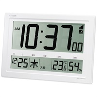 大画面デジタル電波時計