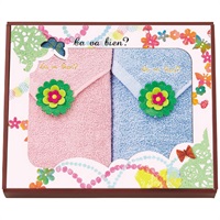 フェイスタオル2枚セット