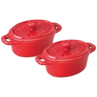 セラミックオーバルペア(チェリー)