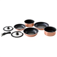 ダイヤモンドコート着脱鍋8点セット