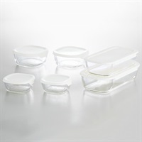 耐熱ガラス製保存容器6点セット