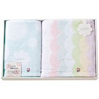 バス・フェイスタオルセット ブルー