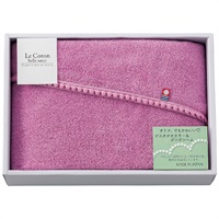 バスタオル パープル