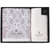 バス・フェイスタオルセット グレー