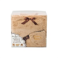 マイクロファイバー ルームシューズ・バッグ・4ウェイケットセット ベージュ