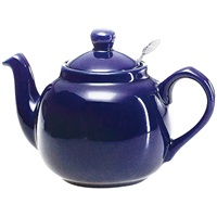 ファームハウス ティーポット 2cup コバルトブルー