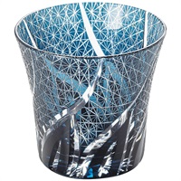 手づくり切子タンブラー インディゴブルー