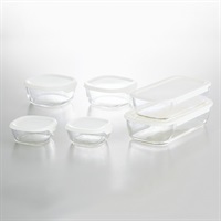 耐熱ガラス製保存容器6点セット