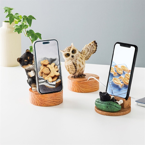 スマホスタンド(ハチワレ) | タイヘイのギフト まごころセレクト