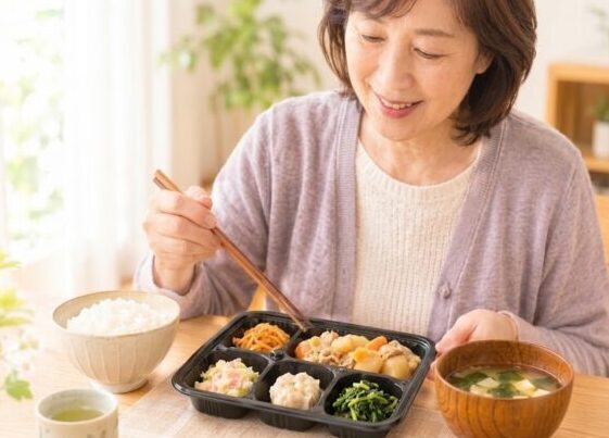 冷凍弁当食べる人